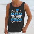 Proud Dad Of 5th Grade Graduate 2024 Elementary Graduation Unisex Tank Top