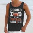 Proud Dad Of a Football Senior 2026 Graduation Unisex Tank Top