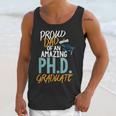 Proud Dad PhD Doctoral Graduation Doctorate Degree EdD PsyD Unisex Tank Top