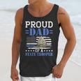 Proud Dad Of A State Trooper Police Officer Graduation Unisex Tank Top