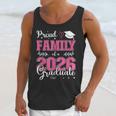 Proud Family Of a Class Of 2026 Graduate For Graduation Unisex Tank Top