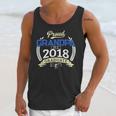 Proud Grandpa Of 2018 Senior Shirt Graduation Grad Unisex Tank Top