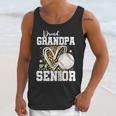 Proud Grandpa Of A 2026 Senior Baseball Graduation Leopard Unisex Tank Top