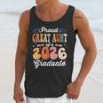 Proud Great Aunt Of a Class Of 2026 Graduate Graduation Unisex Tank Top