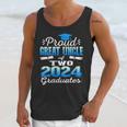 Proud Great Uncle Of Two 2024 Graduate Class 2024 Graduation Unisex Tank Top