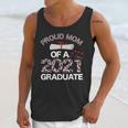 Proud Mom Of A 2021 Graduate Leopard Print Graduation Mama Unisex Tank Top