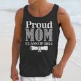 Proud Mom Of a 2024 Graduate Mama Checkered Graduation Unisex Tank Top