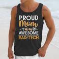 Proud Mom Of An Awesome Rad Tech Graduation Matching Family Unisex Tank Top