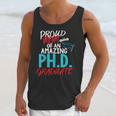 Proud Mom PhD Doctoral Graduation Doctorate Degree Unisex Tank Top