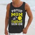 Proud Mom Of a Softball Senior Class Of 2025 Graduation Unisex Tank Top