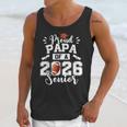 Proud Papa Of A 2026 Senior Football Graduation Dad Unisex Tank Top