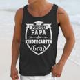 Proud Papa Of a Kindergarten Grad Father Graduation Shirt Unisex Tank Top