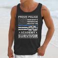 Proud Police Academy Survivor Graduation Unisex Tank Top