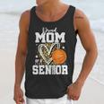 Proud Senior Mom Class Of 2026 Basketball Graduation Leopard Unisex Tank Top