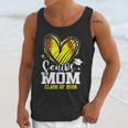 Proud Senior Mom Class Of 2026 Softball Graduation Heart Unisex Tank Top