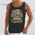 Proud Sister Of 2026 Graduate College Graduation Hat Party Unisex Tank Top
