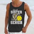 Proud Sister Of A 2026 Senior Softball Graduation Leopard Unisex Tank Top