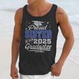 Proud Sister Of Two Class Of 2025 Graduates Twins Graduation Unisex Tank Top
