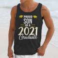 Proud Son Of A 2021 Graduate Graduation Clothes MBA PhD Unisex Tank Top
