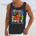 Proud Step-Dad Of 2023 Pre-K Graduate Fathers Day Graduation Unisex Tank Top