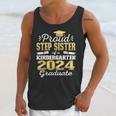 Proud Step Sister Of Kindergarten Graduate 2024 Graduation Unisex Tank Top