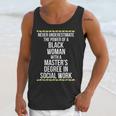 Queen MSW Social Work Masters Graduation Unisex Tank Top