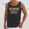 Rainbow LGBT Pride Senior 2023 Graduation Unisex Tank Top