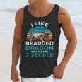 Retro Bearded Dragon Introvert For Lizard Lovers Unisex Tank Top Retro Bearded Dragon Introvert For Lizard Lovers Unisex Tank Top
