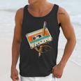 Retro Cassette Tape & Pencil Rewind Nostalgia Party 80s 90s Unisex Tank Top