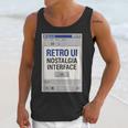 Retro Computer Dialog Box 90s Desktop Interface Nostalgia Unisex Tank Top Retro Computer Dialog Box 90s Desktop Interface Nostalgia Unisex Tank Top