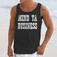 Retro Mind Ya Business Vintage Love Privacy Introvert Unisex Tank Top Retro Mind Ya Business Vintage Love Privacy Introvert Unisex Tank Top