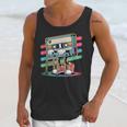 Retro Old Cassette Tape Cartoon With Walker Nostalgia Unisex Tank Top