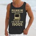 Retro Please Be Patient With Me I'm From The 1900s Computer Unisex Tank Top