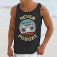 Retro Radio Never Forget Nostalgia Vintage Unisex Tank Top