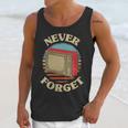 Retro TV Never Forget Nostalgia Vintage Unisex Tank Top