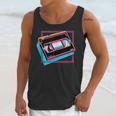 Retro VHS Vaporwave Video Cassette Nostalgia Geek Chic Unisex Tank Top