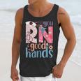 You RN Good Hands Cute Nurse Nursing Student Graduation Unisex Tank Top