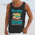 Sarcastic Books Anti Social Introvert Book Conversation Unisex Tank Top Sarcastic Books Anti Social Introvert Book Conversation Unisex Tank Top