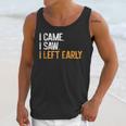 I Came i Saw i Left Early Introvert Unisex Tank Top I Came i Saw i Left Early Introvert Unisex Tank Top
