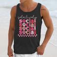 Selectively Social Sarcastic Introvert Humor Unisex Tank Top
