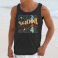 Senior 2024 Groovy Retro Class Of 2024 Graduation Senior 24 Unisex Tank Top