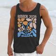 Senior 2026 Retro Groovy Flowers Graduation Unisex Tank Top