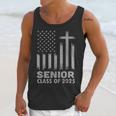 Senior Class Of 2025 USA Flag Cross Christian Graduation Unisex Tank Top