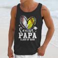 Senior Papa Class Of 2026 Baseball Softball Graduation Heart Unisex Tank Top