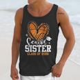 Senior Sister Class Of 2026 Basketball Graduation Heart Unisex Tank Top
