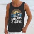 I Like Sharks & Maybe Like 3 People Humor Introverts Summer Unisex Tank Top I Like Sharks & Maybe Like 3 People Humor Introverts Summer Unisex Tank Top