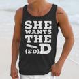 She Wants The EdD Graduation Doctorate EdD Graduate Unisex Tank Top