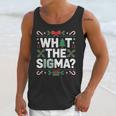 What The Sigma Christmas Party Outfit For Introverts Unisex Tank Top What The Sigma Christmas Party Outfit For Introverts Unisex Tank Top