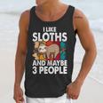 Sloth For Sloth Lover Men Women Kids Introvert Unisex Tank Top Sloth For Sloth Lover Men Women Kids Introvert Unisex Tank Top