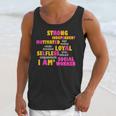 Social WorkerShirt Graduation Social Work Month Unisex Tank Top